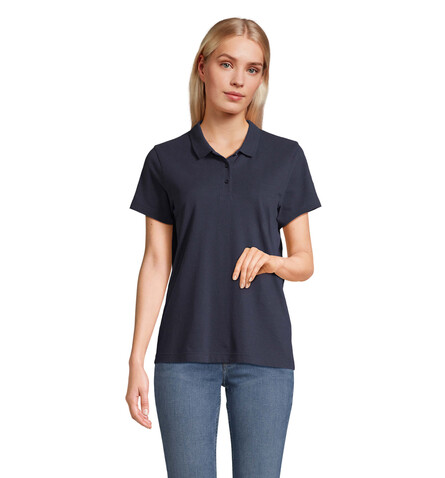 PULSE DAMEN POLO - French Navy bedrucken, Art.-Nr. S04501-FN-L