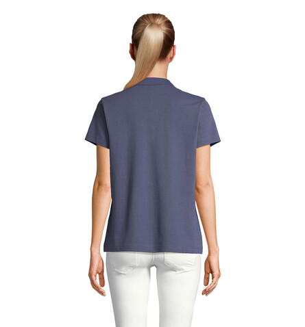 PULSE DAMEN POLO - Denim bedrucken, Art.-Nr. S04501-DM-M