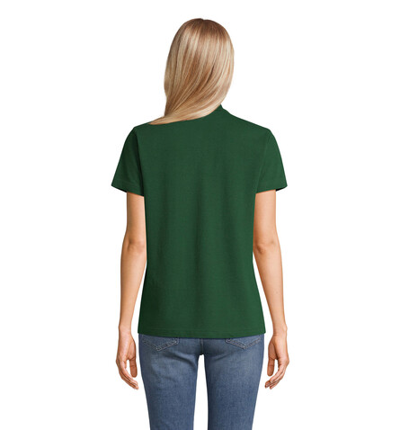 PULSE DAMEN POLO - Bottle Green bedrucken, Art.-Nr. S04501-BO-XS PULSE DAMEN POLO - Bottle Green bedrucken, Art.-Nr. S04501-BO-XS