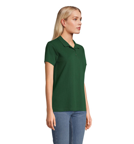 PULSE DAMEN POLO - Bottle Green bedrucken, Art.-Nr. S04501-BO-XS PULSE DAMEN POLO - Bottle Green bedrucken, Art.-Nr. S04501-BO-XS
