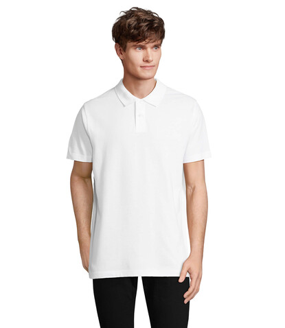 PULSE UNISEX POLO - White bedrucken, Art.-Nr. S04502-WH-4XL PULSE UNISEX POLO - White bedrucken, Art.-Nr. S04502-WH-4XL