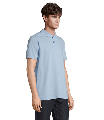 PULSE UNISEX POLO - Sky Blue Pique bedrucken, Art.-Nr. S04502-SP-XXL PULSE UNISEX POLO - Sky Blue Pique bedrucken, Art.-Nr. S04502-SP-XXL