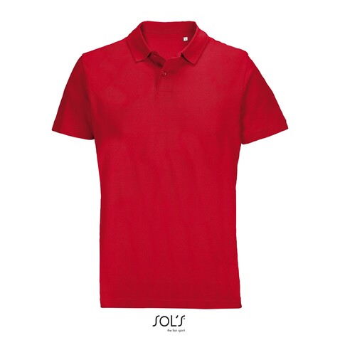 PULSE UNISEX POLO - Red bedrucken, Art.-Nr. S04502-RD-XL