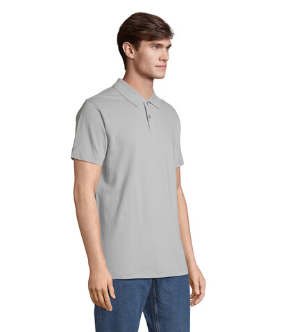 PULSE UNISEX POLO - Pure Grey bedrucken, Art.-Nr. S04502-PG-L PULSE UNISEX POLO - Pure Grey bedrucken, Art.-Nr. S04502-PG-L