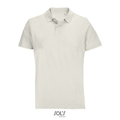 PULSE UNISEX POLO - Off-White bedrucken, Art.-Nr. S04502-WW-XXL PULSE UNISEX POLO - Off-White bedrucken, Art.-Nr. S04502-WW-XXL