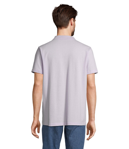 PULSE UNISEX POLO - Lilac bedrucken, Art.-Nr. S04502-LL-M