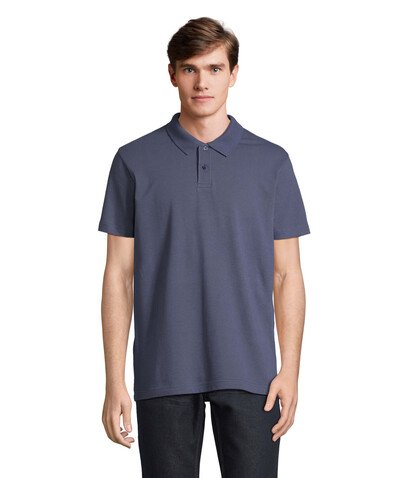 PULSE UNISEX POLO - Denim bedrucken, Art.-Nr. S04502-DM-XL PULSE UNISEX POLO - Denim bedrucken, Art.-Nr. S04502-DM-XL