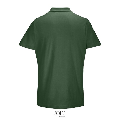 PULSE UNISEX POLO - Bottle Green bedrucken, Art.-Nr. S04502-BO-L PULSE UNISEX POLO - Bottle Green bedrucken, Art.-Nr. S04502-BO-L