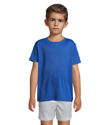 SPRINT KIDS SPORTS T-SHIRT - Royal Blue bedrucken, Art.-Nr. S04773-RB-3XL SPRINT KIDS SPORTS T-SHIRT - Royal Blue bedrucken, Art.-Nr. S04773-RB-3XL