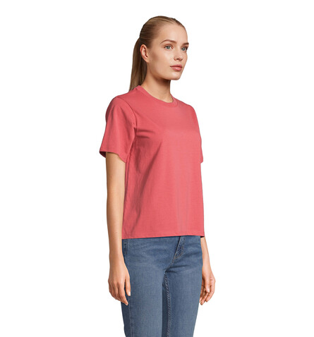 LEGEND DAMEN-T-SHIRT - Folk Pink Twin bedrucken, Art.-Nr. S04776-FY-M