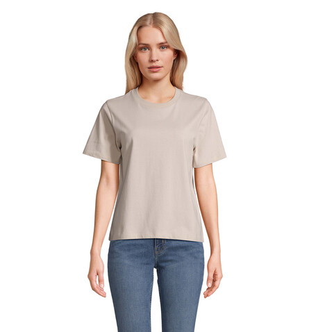 LEGEND DAMEN-T-SHIRT - Linen Twin bedrucken, Art.-Nr. S04776-LN-S