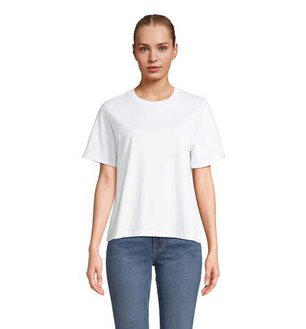 LEGEND DAMEN-T-SHIRT - Absolutes Weiß bedrucken, Art.-Nr. S04776-NB-M