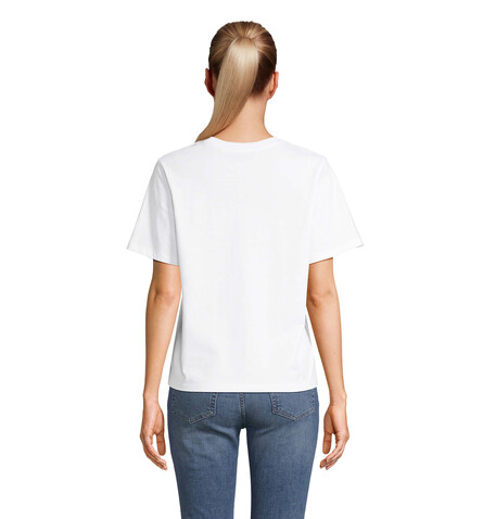 LEGEND DAMEN-T-SHIRT - Absolutes Weiß bedrucken, Art.-Nr. S04776-NB-M