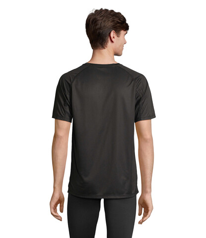 VORTEX RAGLAN T-SHIRT - Schwarz bedrucken, Art.-Nr. S04787-BK-S VORTEX RAGLAN T-SHIRT - Schwarz bedrucken, Art.-Nr. S04787-BK-S