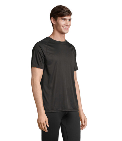 VORTEX RAGLAN T-SHIRT - Schwarz bedrucken, Art.-Nr. S04787-BK-S VORTEX RAGLAN T-SHIRT - Schwarz bedrucken, Art.-Nr. S04787-BK-S