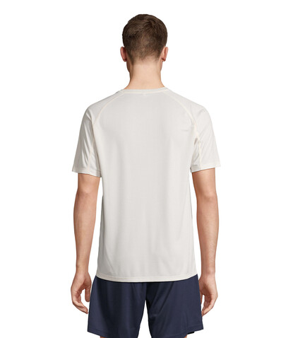 VORTEX RAGLAN T-SHIRT - Off-White bedrucken, Art.-Nr. S04787-WW-L