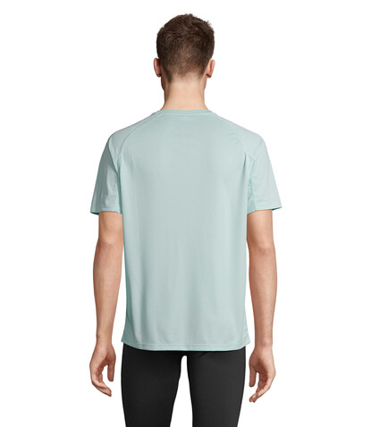 VORTEX RAGLAN T-SHIRT - Arctic Blue bedrucken, Art.-Nr. S04787-AA-M