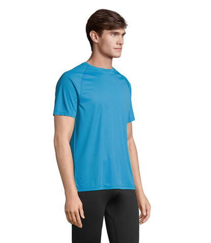 VORTEX RAGLAN T-SHIRT - Aqua bedrucken, Art.-Nr. S04787-AQ-S VORTEX RAGLAN T-SHIRT - Aqua bedrucken, Art.-Nr. S04787-AQ-S