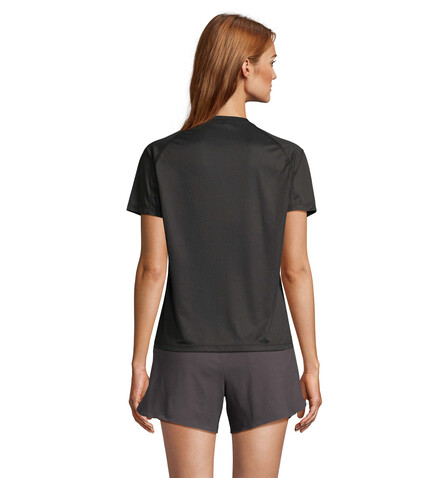 VORTEX WOMEN RAGLAN T-SHIRT - Schwarz bedrucken, Art.-Nr. S04788-BK-XXL