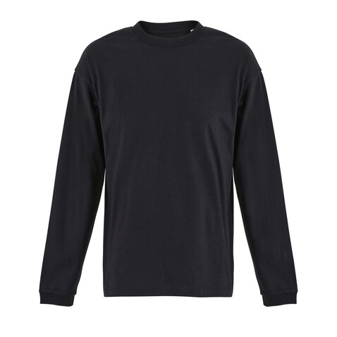 LEGACY LSL T-SHIRT 220g - Deep Black bedrucken, Art.-Nr. S04883-DB-XS