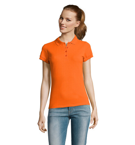 PASSION DAMEN POLO 170g - Orange bedrucken, Art.-Nr. S11338-OR-XXL PASSION DAMEN POLO 170g - Orange bedrucken, Art.-Nr. S11338-OR-XXL