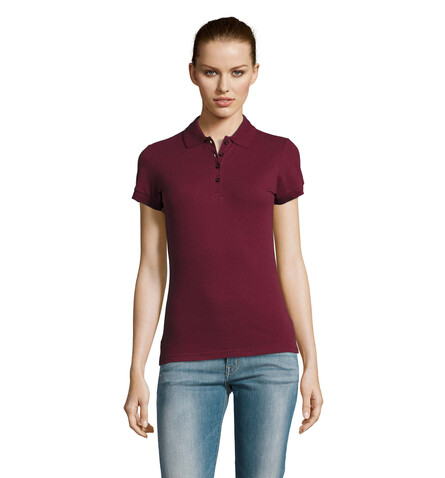 PASSION DAMEN POLO 170g - Burgundy bedrucken, Art.-Nr. S11338-BG-XL PASSION DAMEN POLO 170g - Burgundy bedrucken, Art.-Nr. S11338-BG-XL
