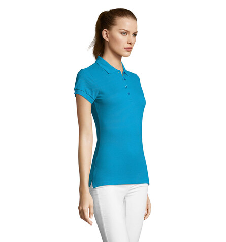 PASSION DAMEN POLO 170g - Aqua bedrucken, Art.-Nr. S11338-AQ-L PASSION DAMEN POLO 170g - Aqua bedrucken, Art.-Nr. S11338-AQ-L