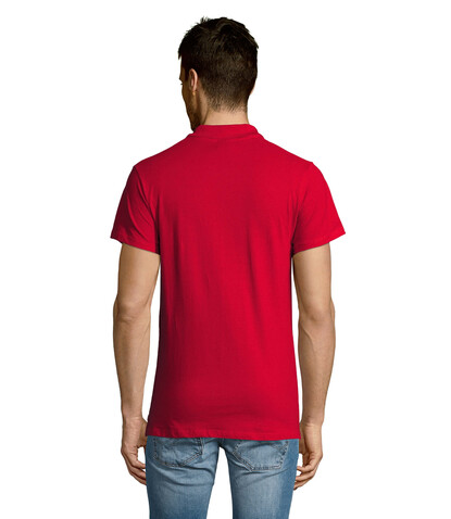 SUMMER II MEN Polo 170g - Red bedrucken, Art.-Nr. S11342-RD-S SUMMER II MEN Polo 170g - Red bedrucken, Art.-Nr. S11342-RD-S