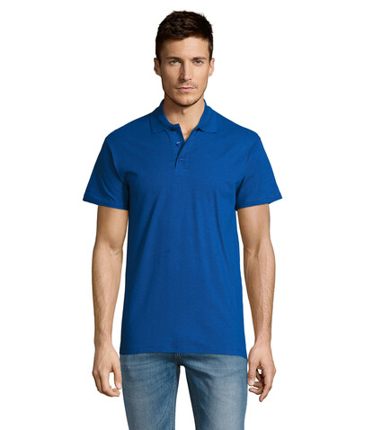 SUMMER II MEN Polo 170g - Royal Blue bedrucken, Art.-Nr. S11342-RB-XXL