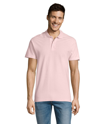 SUMMER II MEN Polo 170g - Rosa bedrucken, Art.-Nr. S11342-PK-S