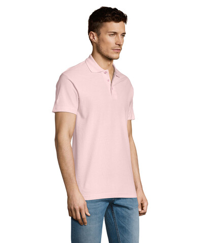 SUMMER II MEN Polo 170g - Rosa bedrucken, Art.-Nr. S11342-PK-S
