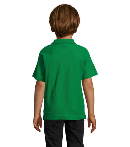 SUMMER II KIDS Polo 170g - Kelly Green bedrucken, Art.-Nr. S11344-KG-4XL SUMMER II KIDS Polo 170g - Kelly Green bedrucken, Art.-Nr. S11344-KG-4XL