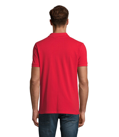 PERFECT MEN Polo 180g - Red bedrucken, Art.-Nr. S11346-RD-XS
