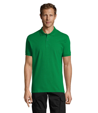 PERFECT MEN Polo 180g - Kelly Green bedrucken, Art.-Nr. S11346-KG-3XL PERFECT MEN Polo 180g - Kelly Green bedrucken, Art.-Nr. S11346-KG-3XL