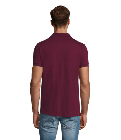 PERFECT MEN Polo 180g - Burgundy bedrucken, Art.-Nr. S11346-BG-XXL