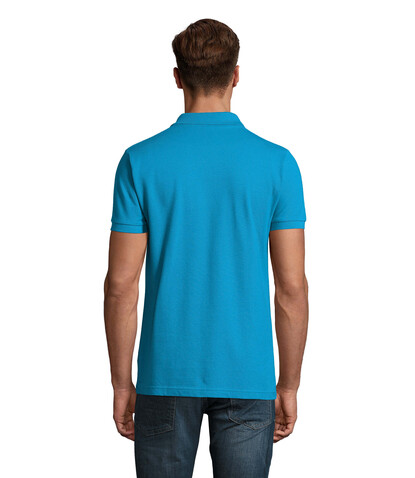 PERFECT MEN Polo 180g - Aqua bedrucken, Art.-Nr. S11346-AQ-L PERFECT MEN Polo 180g - Aqua bedrucken, Art.-Nr. S11346-AQ-L