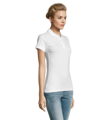 PERFECT DAMEN POLO 180g - White bedrucken, Art.-Nr. S11347-WH-XXL PERFECT DAMEN POLO 180g - White bedrucken, Art.-Nr. S11347-WH-XXL