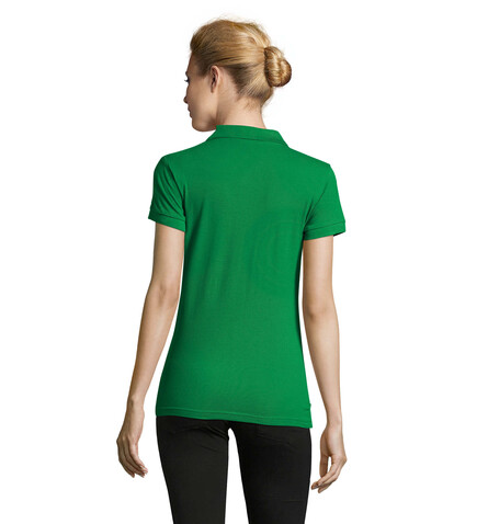 PERFECT DAMEN POLO 180g - Kelly Green bedrucken, Art.-Nr. S11347-KG-S PERFECT DAMEN POLO 180g - Kelly Green bedrucken, Art.-Nr. S11347-KG-S