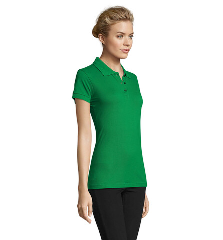 PERFECT DAMEN POLO 180g - Kelly Green bedrucken, Art.-Nr. S11347-KG-S PERFECT DAMEN POLO 180g - Kelly Green bedrucken, Art.-Nr. S11347-KG-S