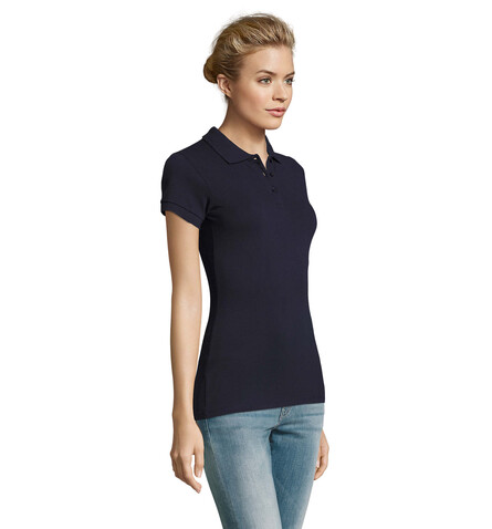 PERFECT DAMEN POLO 180g - French Navy bedrucken, Art.-Nr. S11347-FN-M