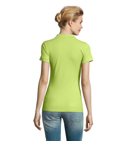 PERFECT DAMEN POLO 180g - Apple Green bedrucken, Art.-Nr. S11347-AG-S PERFECT DAMEN POLO 180g - Apple Green bedrucken, Art.-Nr. S11347-AG-S