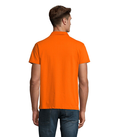 SPRING II MEN Polo 210g - Orange bedrucken, Art.-Nr. S11362-OR-M SPRING II MEN Polo 210g - Orange bedrucken, Art.-Nr. S11362-OR-M
