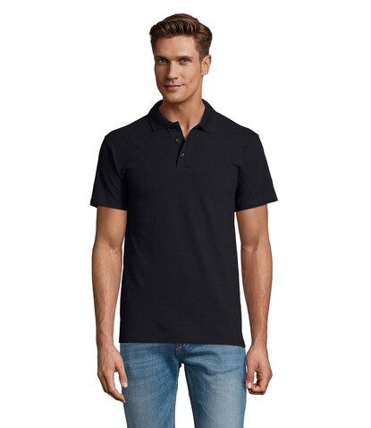 SPRING II MEN Polo 210g - Navy bedrucken, Art.-Nr. S11362-NY-XL