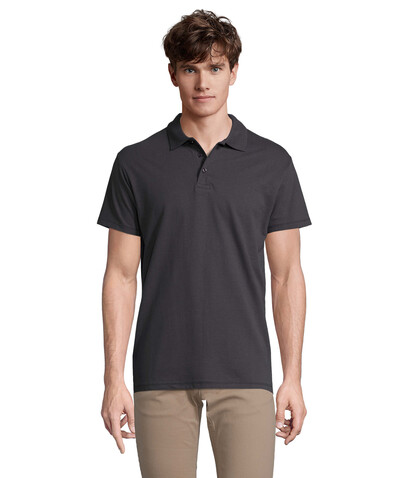 SPRING II MEN Polo 210g - Mausgrau bedrucken, Art.-Nr. S11362-MU-XL SPRING II MEN Polo 210g - Mausgrau bedrucken, Art.-Nr. S11362-MU-XL
