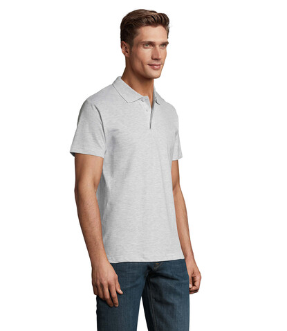 SPRING II MEN Polo 210g - Ash bedrucken, Art.-Nr. S11362-AS-XXL SPRING II MEN Polo 210g - Ash bedrucken, Art.-Nr. S11362-AS-XXL