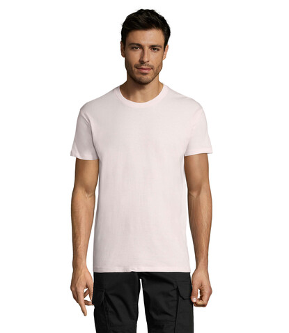 REGENT Uni T-Shirt 150g - Pale Pink bedrucken, Art.-Nr. S11380-PP-XS REGENT Uni T-Shirt 150g - Pale Pink bedrucken, Art.-Nr. S11380-PP-XS