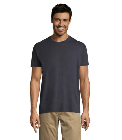 REGENT Uni T-Shirt 150g - Mausgrau bedrucken, Art.-Nr. S11380-MU-XXS