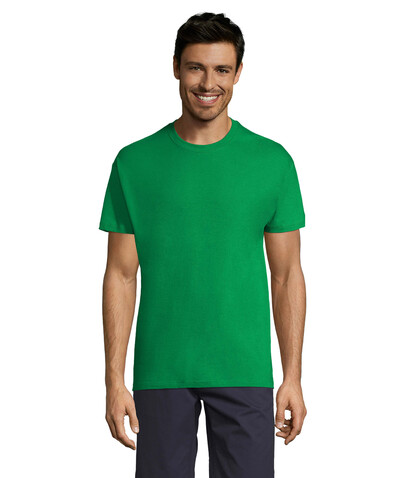 REGENT Uni T-Shirt 150g - Kelly Green bedrucken, Art.-Nr. S11380-KG-5XL REGENT Uni T-Shirt 150g - Kelly Green bedrucken, Art.-Nr. S11380-KG-5XL