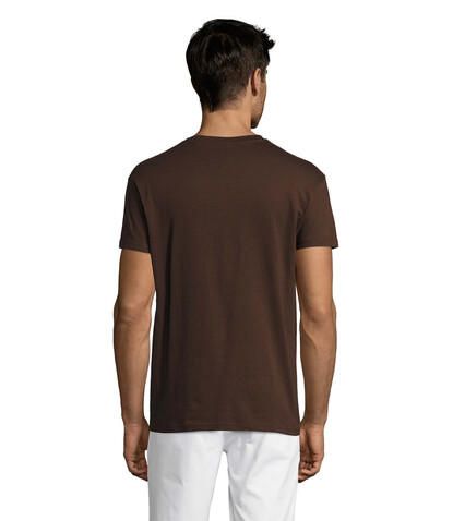 REGENT Uni T-Shirt 150g - Chocolate bedrucken, Art.-Nr. S11380-CH-XS