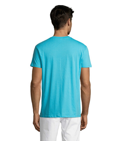 REGENT Uni T-Shirt 150g - Atoll-Blau bedrucken, Art.-Nr. S11380-AL-4XL